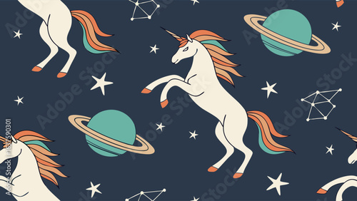 Cosmic Unicorns Galloping Through the Galaxy.