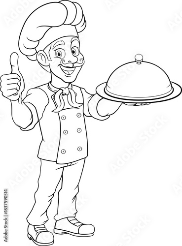 Chef Baker Cartoon Cook Foo...