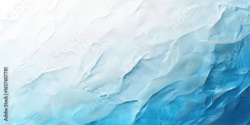 Wallpaper Mural Gradient background with frosty ice blue and pale white Torontodigital.ca