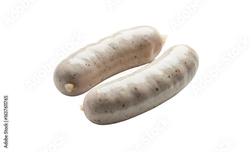 A look at two Bavarian white sausages
