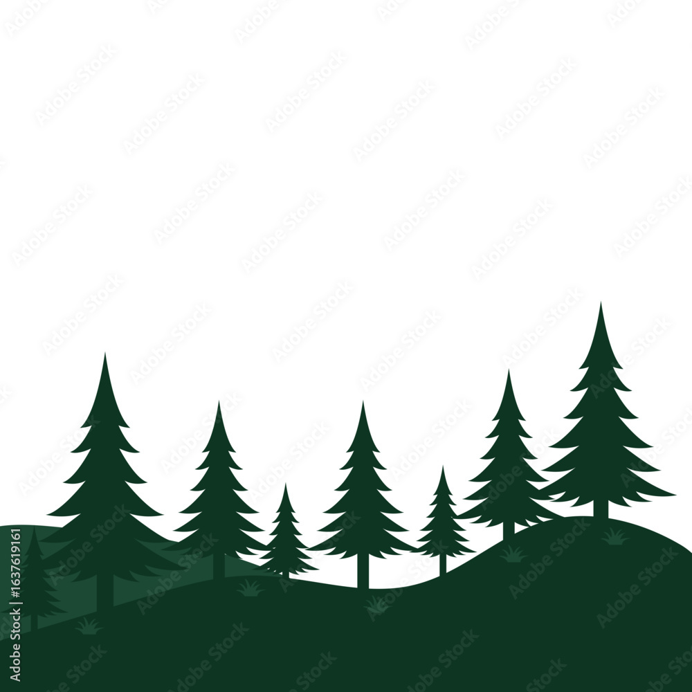 Obraz premium Forest Tree Landscape