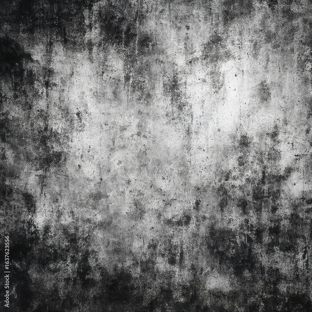 Obraz premium A distressed and textured background featuring a blend of black white and gray tones with grunge effects