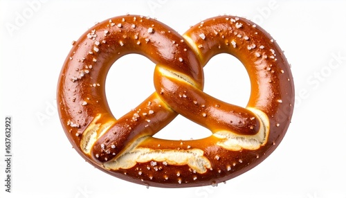 pretzels isolated on white