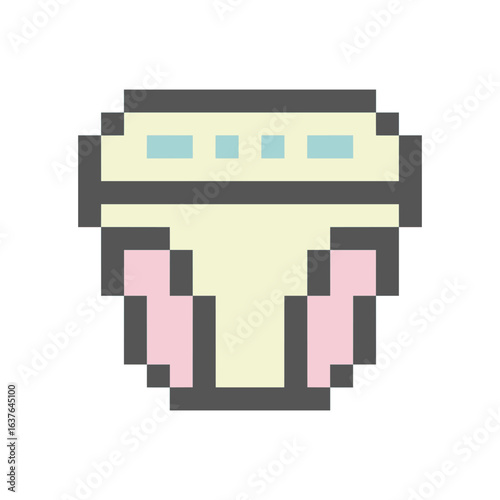 diaper for baby pixel art