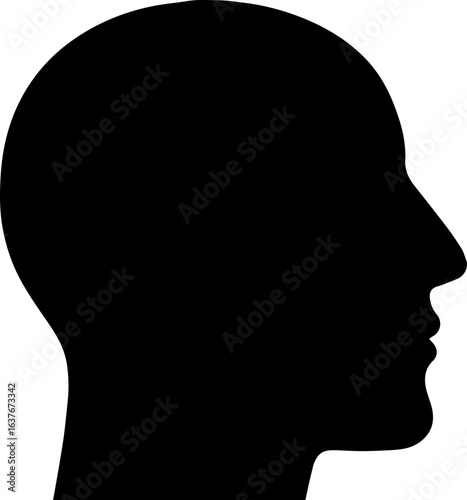 Abstract ilustration head vecktor. ilustracon de arte abstracto. 