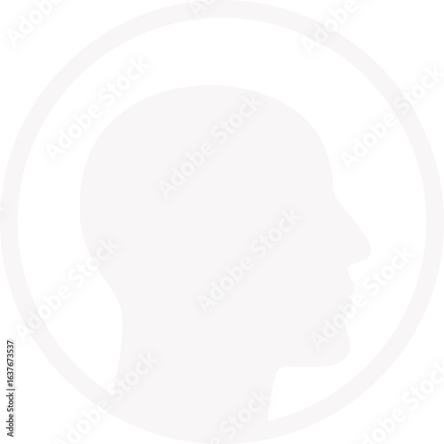 Abstract ilustration head vecktor.