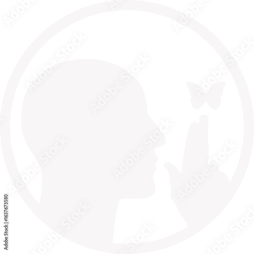 Abstract ilustration head vecktor.