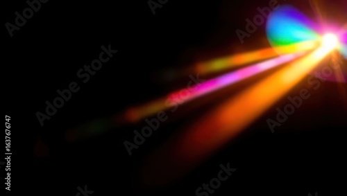 abstract colorful lights