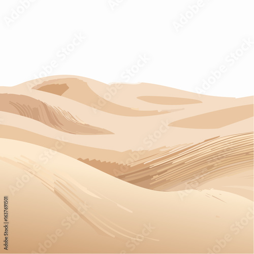 sand dunes in the desert