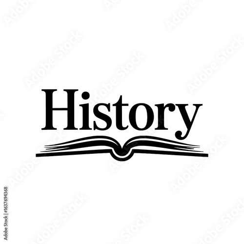 Open book symbolizes the importance of history in understanding our past and shaping our future, highlighting knowledge and learning
