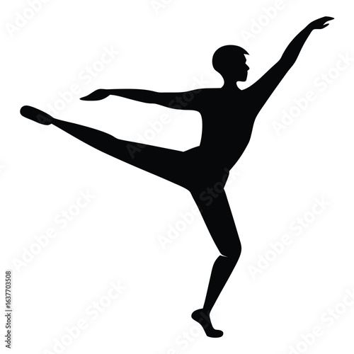 Silhouette of Asian Heritage Dance