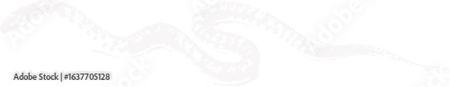 abstract illustration snake silhouette. Illustration of shape as an example of snake design. Diseño abstracto de serpiente en color blanco, negro y guinda. PNG. VEXTOREN. JPG