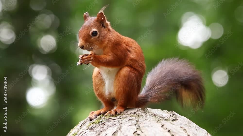 squirrel eating nut squirrel eating nut