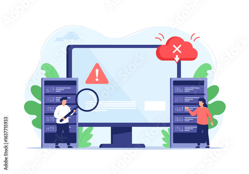 Understanding and resolving common cloud computing server errors and system failures