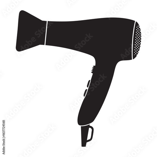 hair dryer vector illustration