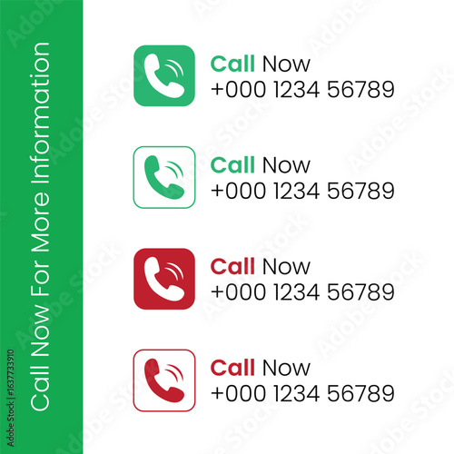 Call icon and title button