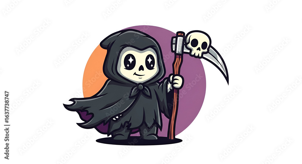 Obraz premium halloween ghost cartoon