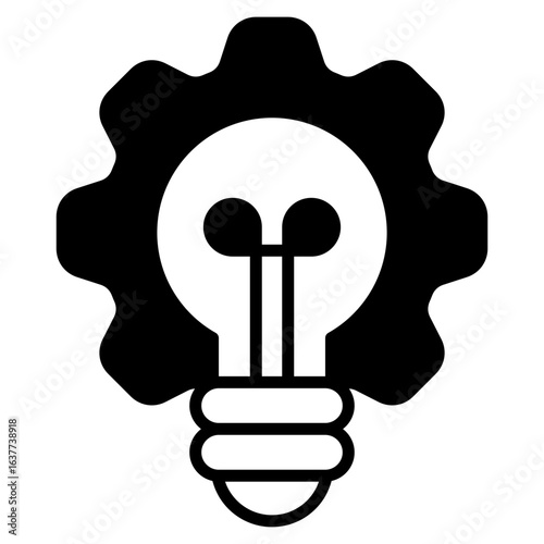 Implementation outline mixed icon