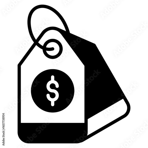 Price outline mixed icon