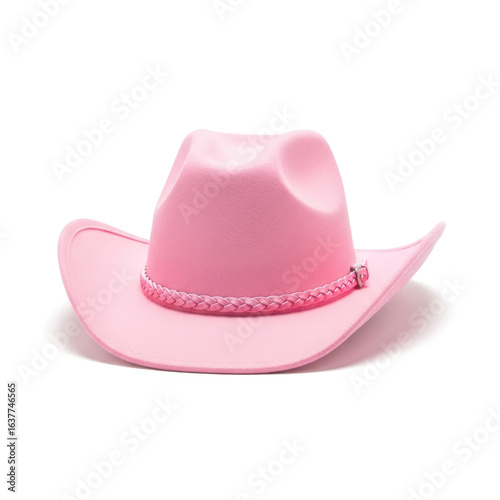 pink cowboy hat