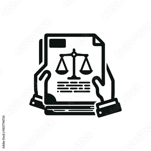 Document icon for legal services