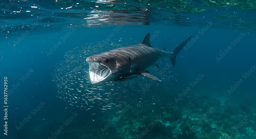 Fototapeta premium shark in aquarium