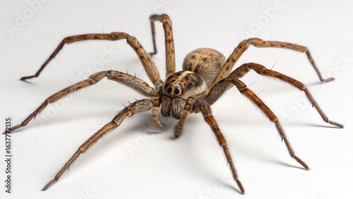 Huntsman Spider on studio background