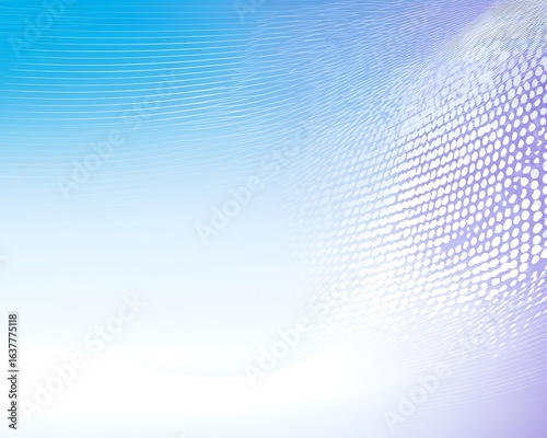 Abstract gradient with flowing lines circles