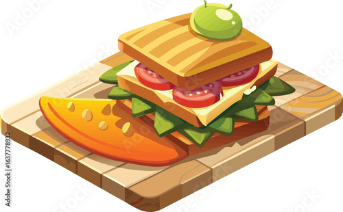 This collection of black and white images depicts illustrations of a grill stacker, showing different views and uses of the tool
