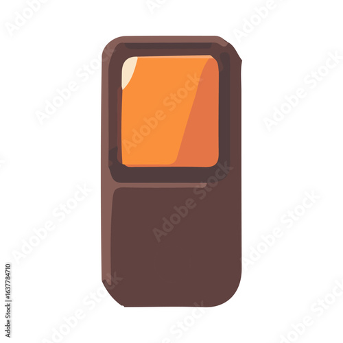 mobile power bank illustration design