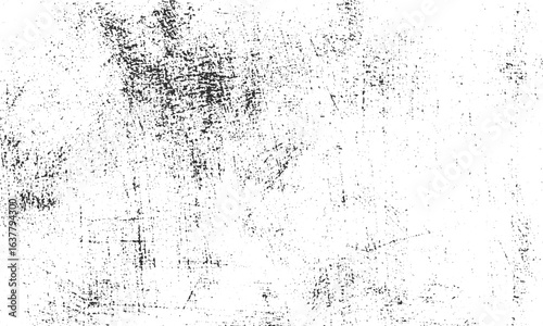Wallpaper Mural Grunge vector texture with vintage black and white cracked dusty pattern. Black and white vintage grunge background with chips cracks and scuffed surface Torontodigital.ca