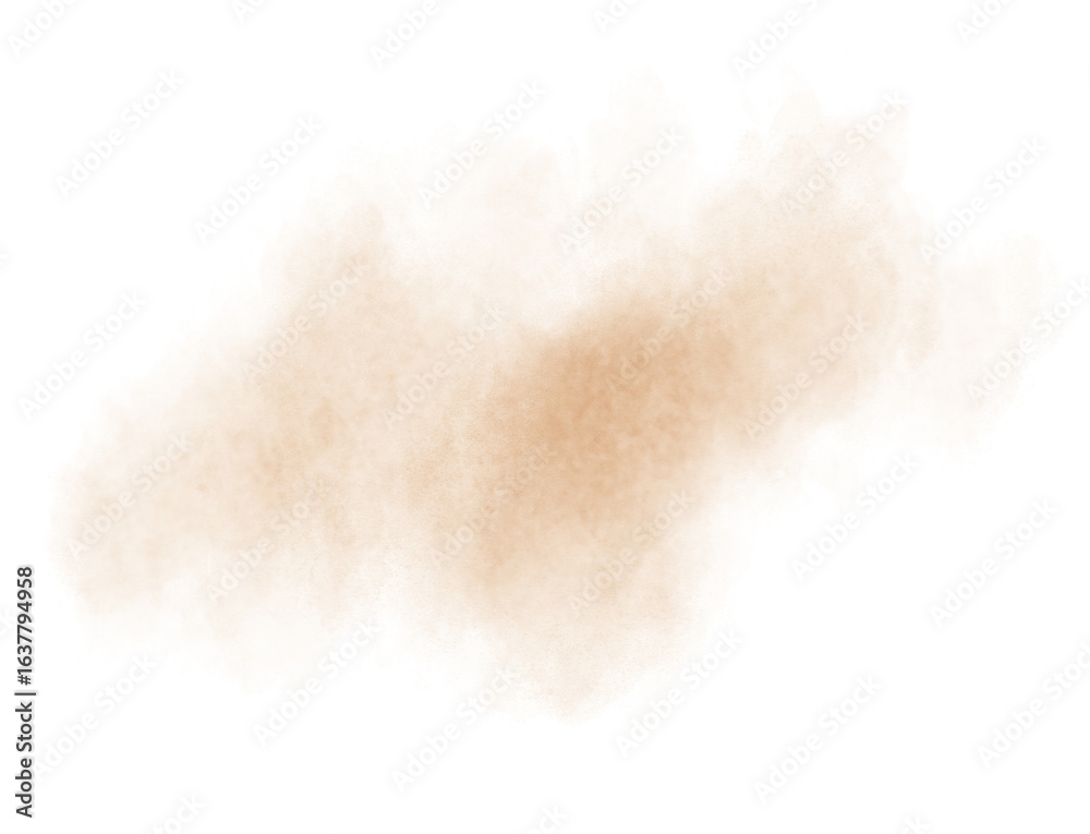 Fototapeta premium Watercolor stain decoration