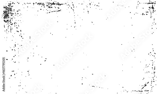 Vintage distressed black and white grunge texture with abstract design. Abstract black and white grunge background with vintage monochrome texture