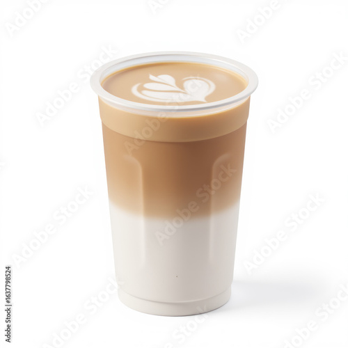 Wallpaper Mural Delicious Creamy Coffee Drink with Oat-Milk Torontodigital.ca