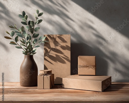 Eco-Friendly Packaging Mockup