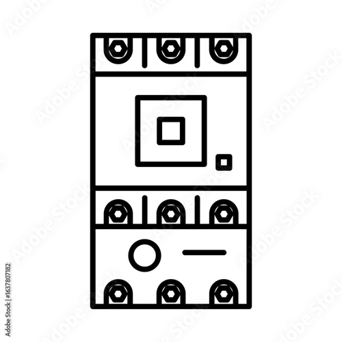 3 phase contactor icon