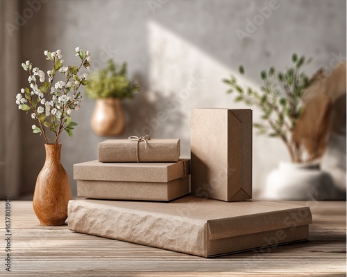 Eco-Friendly Packaging Mockup