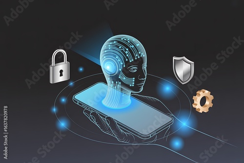 AI Security: Cybersecurity, Mobile Privacy, and Digital Protection for Smart Devices