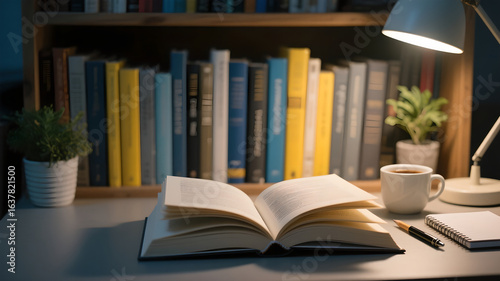 books in the library