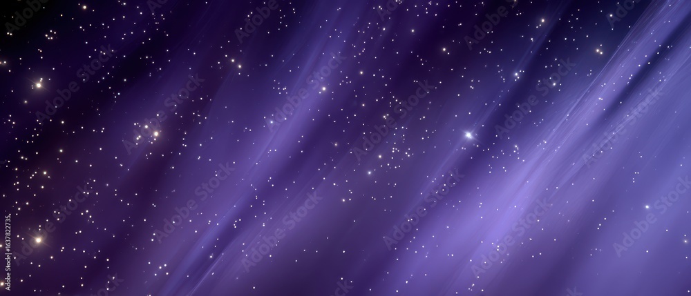 Naklejka premium Midnight Violet Veil