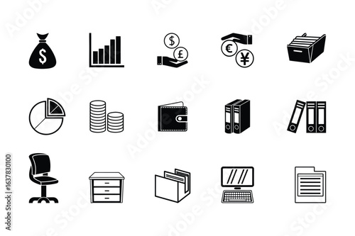 Business teamwork, team building, work group and human resources minimal thin line web icon set. Outline icons collection.
Simple vector illustration.