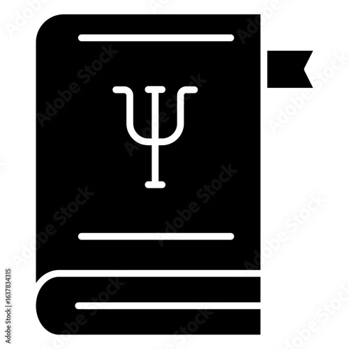 Book Glyph Icon