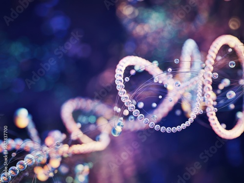 3d render of dna