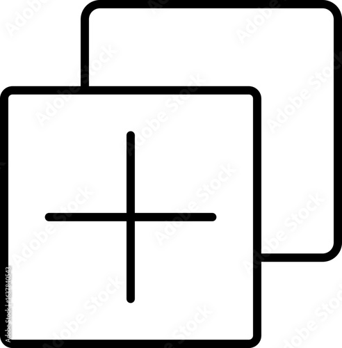  Clone Icon, Clone Line Icon – Copy, Duplicate, Replicate, Duplicate Data, Cloning Technology Symbol

