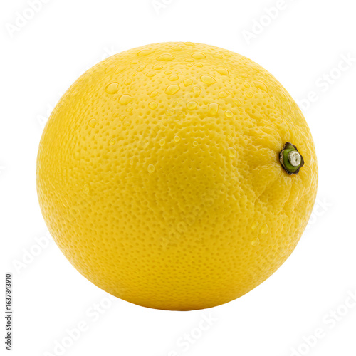 lemon isolated on white background