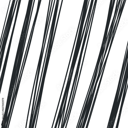 Texture with separate hatched stripes at an angle.