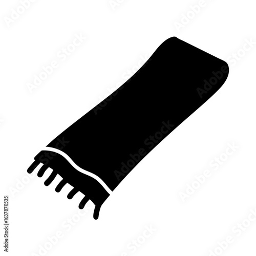 Find the perfect winter scarf black accessory for women and men to keep warm in cold weather