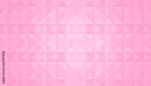 Soft pink triangle pattern