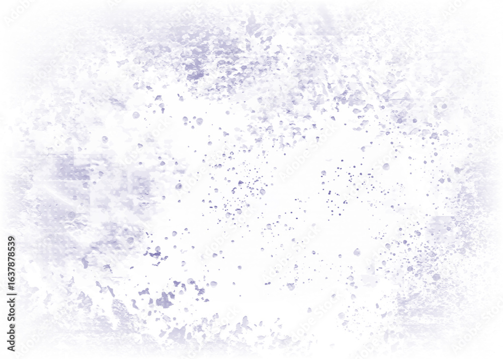 Obraz premium a white and purple background with a large white spot, abstract blue background with grunge, An abstract blue Christmas background with a cold, fresh texture and a frosty snowflake, 