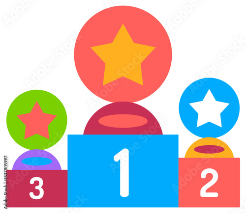 podium or a ranking board